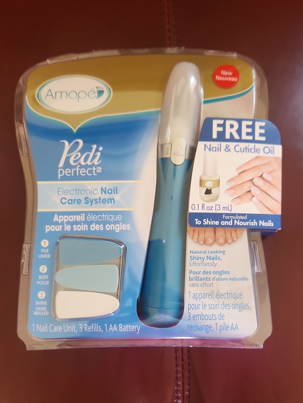 NIP AMOPE Pedi Perfect Electronic Nail Care System